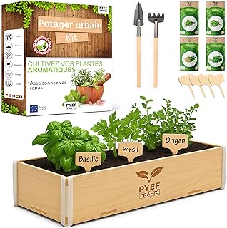 Les indispensables pour créer un jardin vertical dans votre intérieur PYEF CRAFTS Kit Potager d