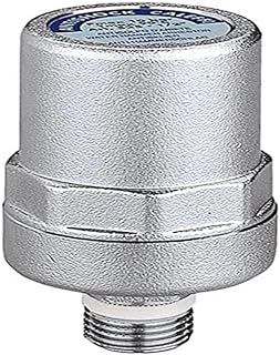 Caleffi 525040 ANTISHOCK Antibélier 1/2 Pouce M Corps en Laiton, Chromé
