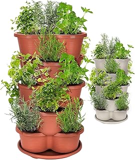 Les indispensables pour créer un jardin vertical dans votre intérieur Amazing Creation Jardinière empilable, Tour Vertic