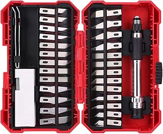 Amazon Basics Ensemble cutter de précision, Aluminium, 29 pièces