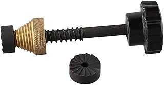 Outil robuste de remplacement de robinet pour réparation de robinet de fuite avec système de guidage fileté, coupe-tartre, kit de plomberie DIY 5,1 cm 1,9 cm
